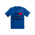 thumbnail image 1 of My Heart Belongs to Daddy Shirt for Kids Happy Valentines Day Girl Clothes 2 3 Years Old Toddlers Outfits Boys 4t, 1 of 4