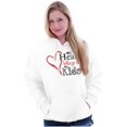 thumbnail image 1 of My Heart Belongs to my Kids Cute Mom Hoodie Sweatshirt Women Brisco Brands S, 1 of 6