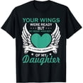 thumbnail image 1 of My Heart Was Not In Loving Memory Missing Daughter In Heaven T-Shirt, 1 of 3