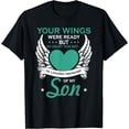 thumbnail image 1 of My Heart Was Not In Loving Memory Missing Son In Heaven T-Shirt, 1 of 3