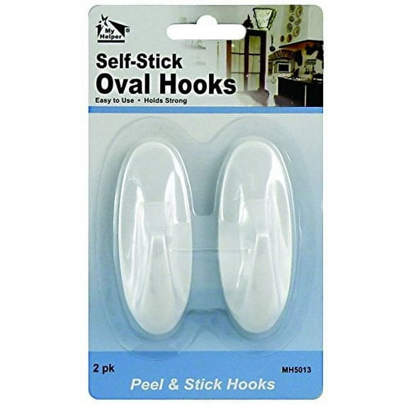 My Helper MH5013 Cup Hooks (2 Piece), 1.19" x 3.15"