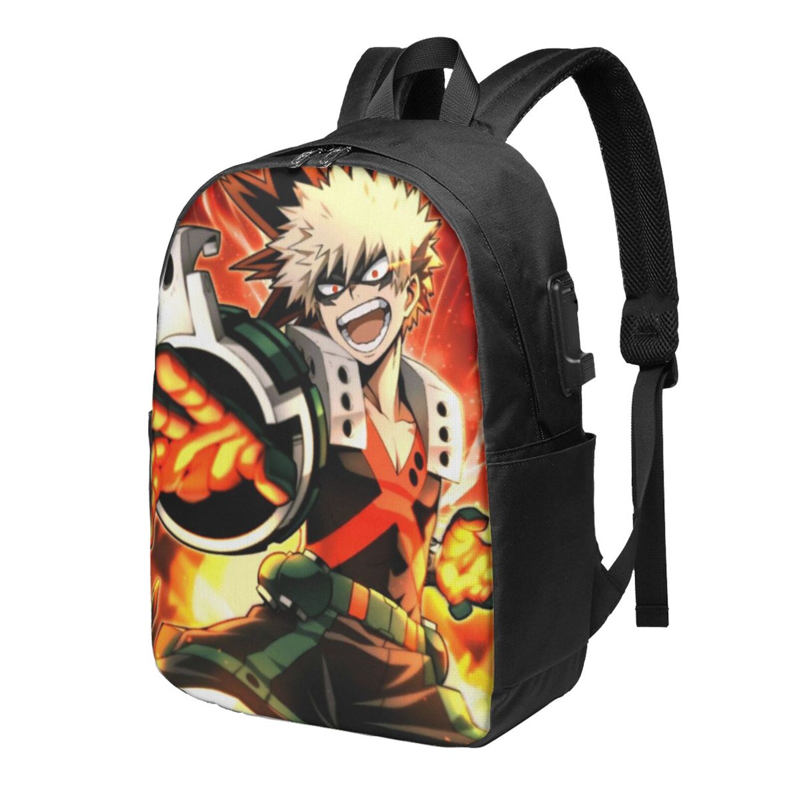 My Hero Academia 17 Inch Travel Backpack Casual Laptop Backpack With ...