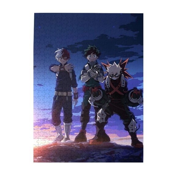 My Hero Academia 500 Piece Jigsaw Puzzle Educational Toys & Games Family-Friendly Activity