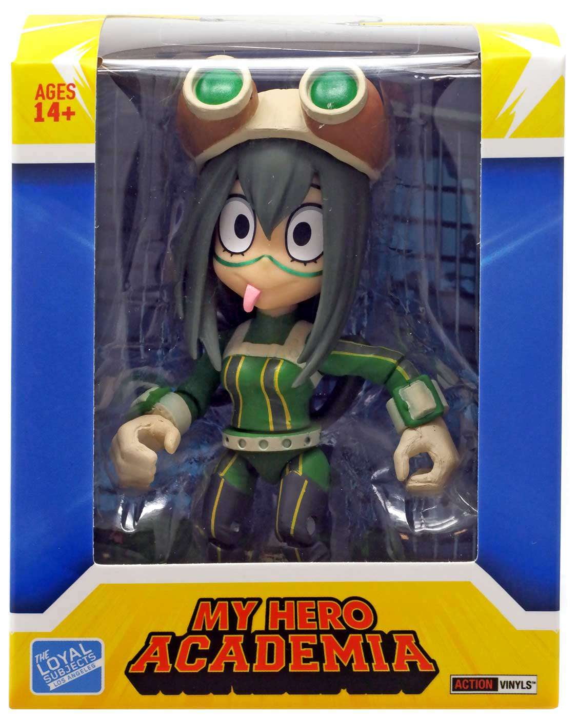 THE LOYAL SUBJECTS My Hero Academia Action Vinyls Asui Vinyl Figure