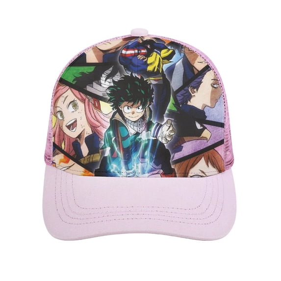 My Hero Academia Adult Baseball Cap Adjustable Sun Visor Hat Prints Trucker Hats Skull Cap Headwear for Men Women