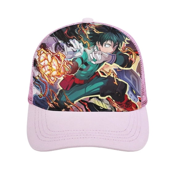 My Hero Academia Adult Baseball Cap Adjustable Sun Visor Hat Prints Trucker Hats Skull Cap Headwear for Men Women