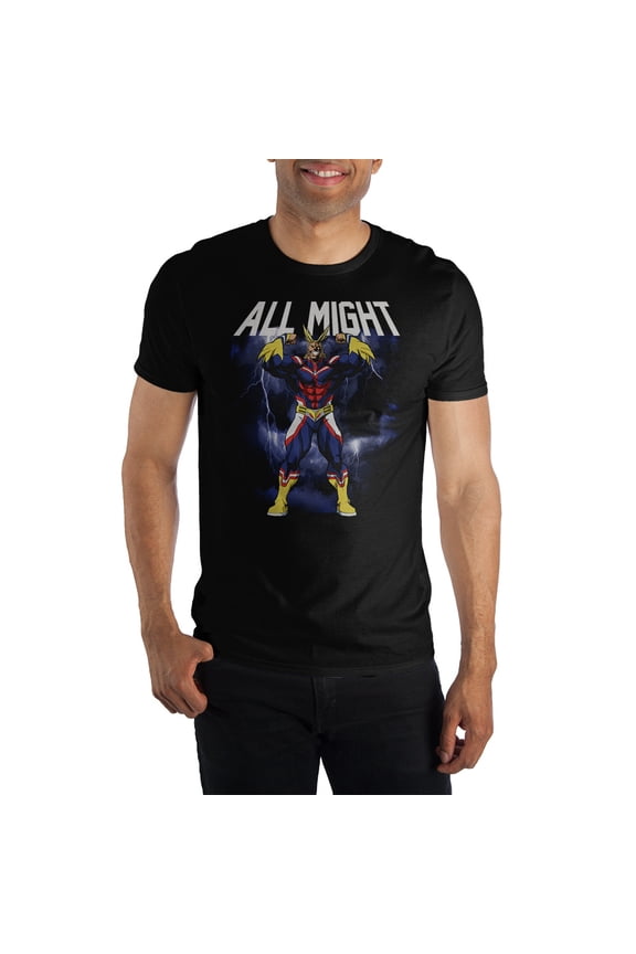 My Hero Academia All Might Black Graphic Tee - XL