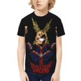 thumbnail image 1 of My Hero Academia All Might Kids T-Shirt 3d Printed Graphic T-Shirts Boys And Girls Short Sleeve Shirts For Youth Kids X-Small, 1 of 7