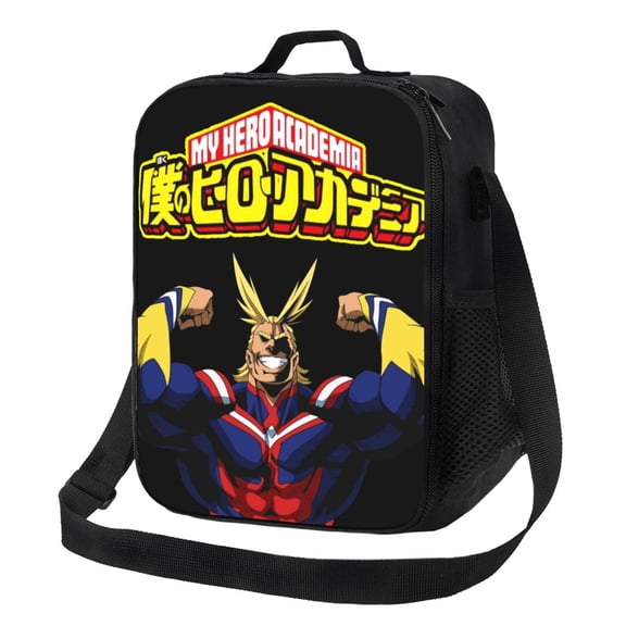 My Hero Academia All Might Lunch Bag Lunch Box Lightweight Durable Lunch Tote Bag Portable Reusable Lunch Box Tote For Work Sport Picnic Camping