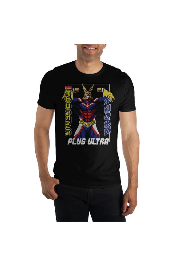 My Hero Academia All Might Shirt Plus Ultra My Hero Academia TShirt-5XL