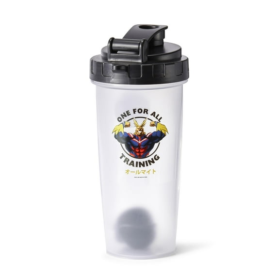 My Hero Academia All Might Training Gym Shaker Bottle | Includes Mixing Ball