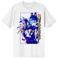 thumbnail image 1 of My Hero Academia Anime Cartoon Character Collage Mens White Shirt-M, 1 of 3