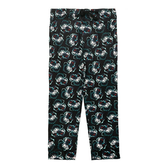 My Hero Academia Anime Characters Midoriya Mens AOP Black Sleep Pajama Pants-Large