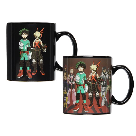My Hero Academia Anime Manga Heat Reactive Color Changing 16 OZ. Tea Coffee Mug Cup
