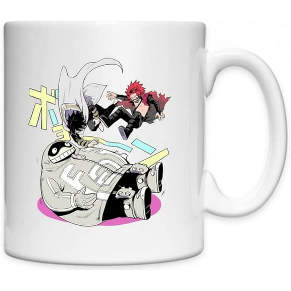 My Hero Academia Anime Mug Team Fat Gum Kirishima Suneater Ceramic Tea Coffee Mug 11oz Is The Best Gift For Any Anime Fan