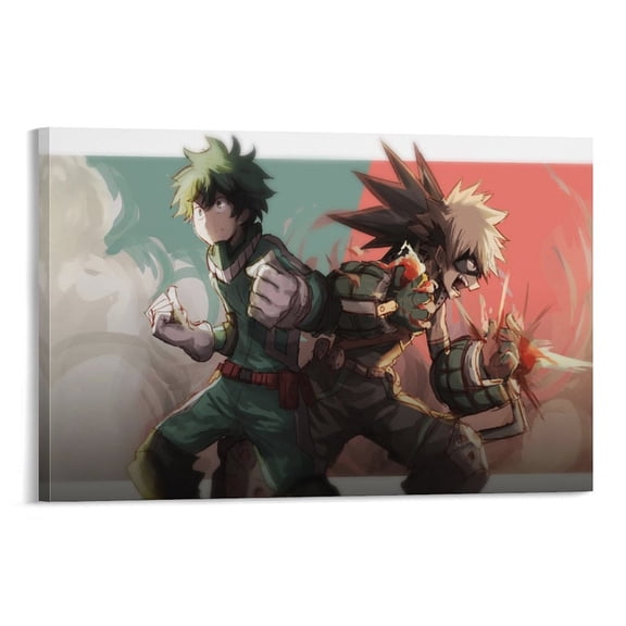 My Hero Academia Anime Poster (44) Posters Art Print Wall Photo Paint Poster Hanging Picture Family Bedroom Decor Gift 16x24inch(40x60cm)