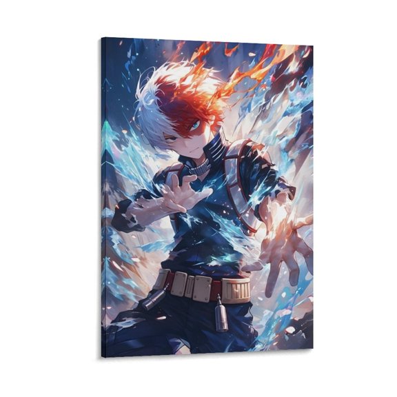 My Hero Academia Anime Poster (9) Gifts Canvas Painting Poster Wall Art Decorative Picture Prints Modern Decor 16x24inch(40x60cm)
