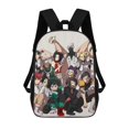 thumbnail image 1 of My Hero Academia Anime School Bag Laptop Backpack Casual Shoulders Daypack Bookbag Student Satchel Adjustable Knapsack Rucksack 17 Inch, 1 of 8