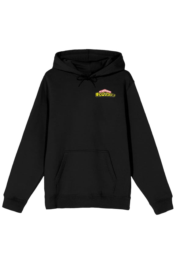 My Hero Academia Asui Tsuyu Adult Black Long Sleeve Hooded Sweatshirt
-3XL