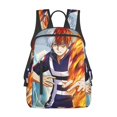 thumbnail image 1 of My Hero Academia Bag Lightweight Backpack Simple Daypack Casual Compact Rucksack Leisure Travel Backpack, 1 of 9