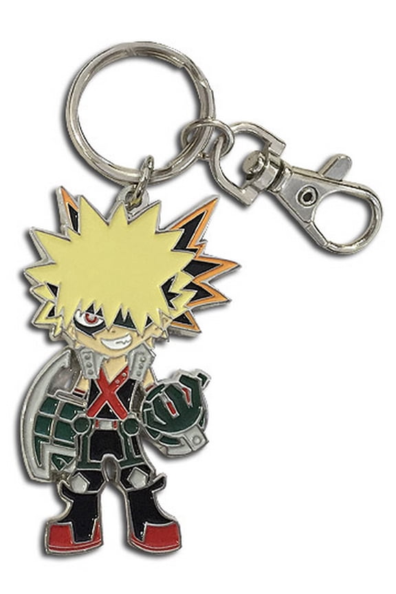 - SD Bakugo Enamel Metal Keychain