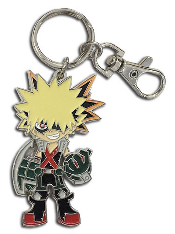 - SD Bakugo Enamel Metal Keychain