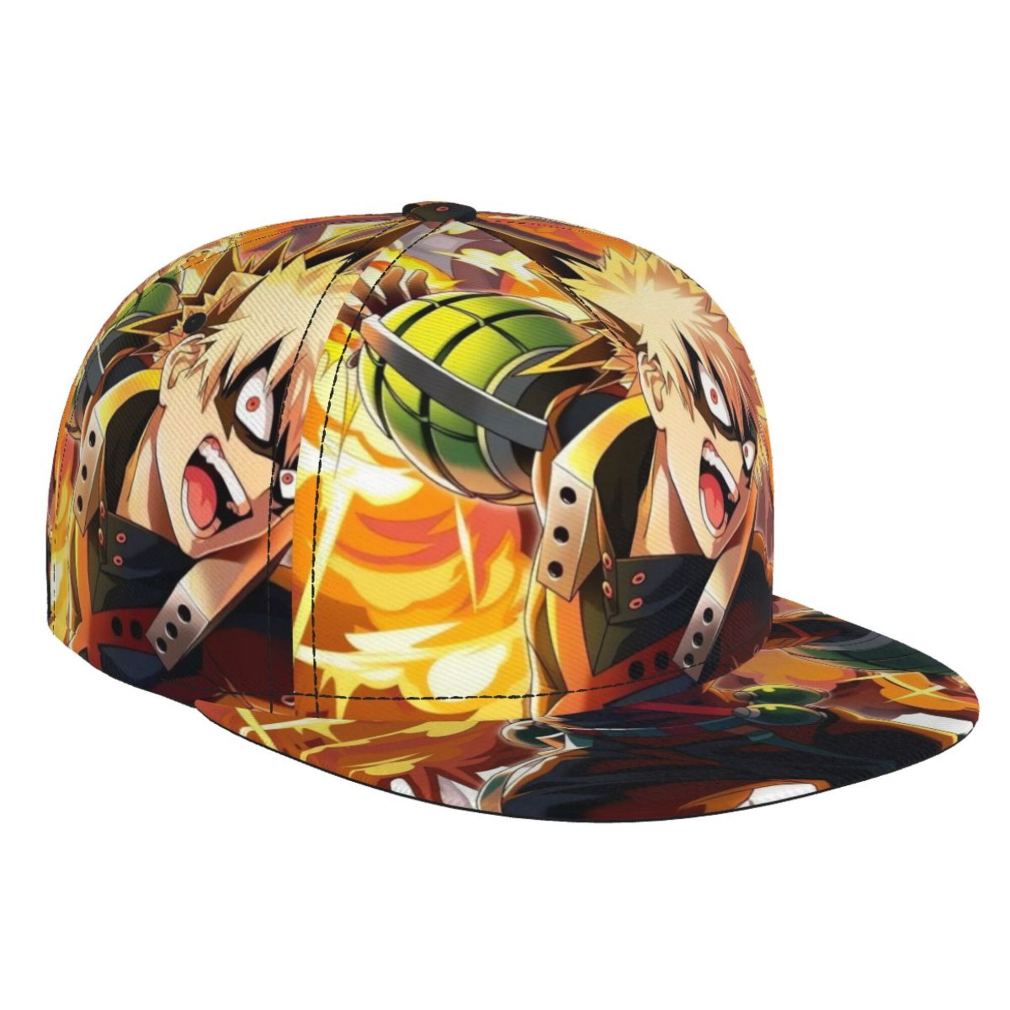 My Hero Academia All Might, Deku & Bakugo Black Snapback - Difuzed - View #9