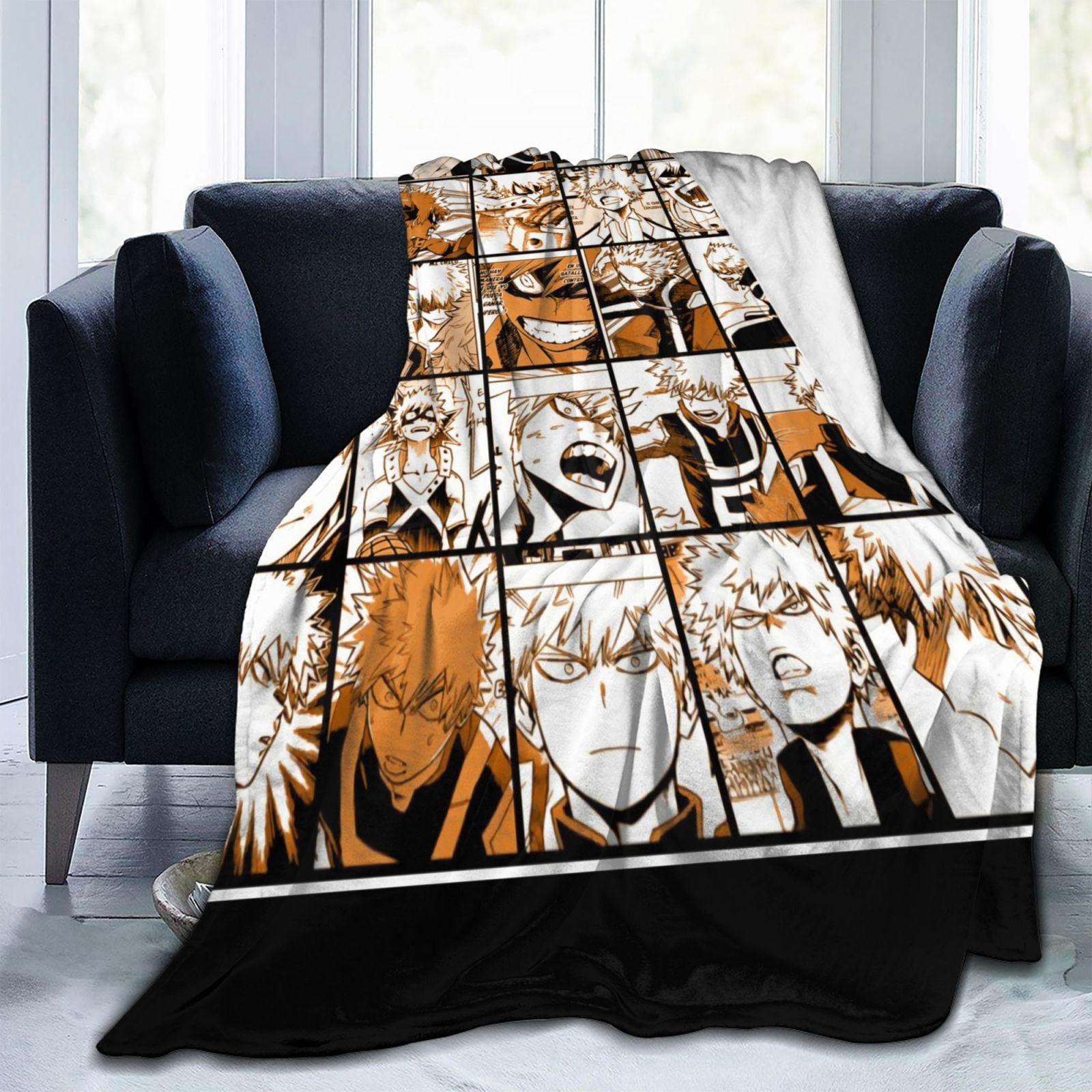 My hero academia good snowball fight blanket