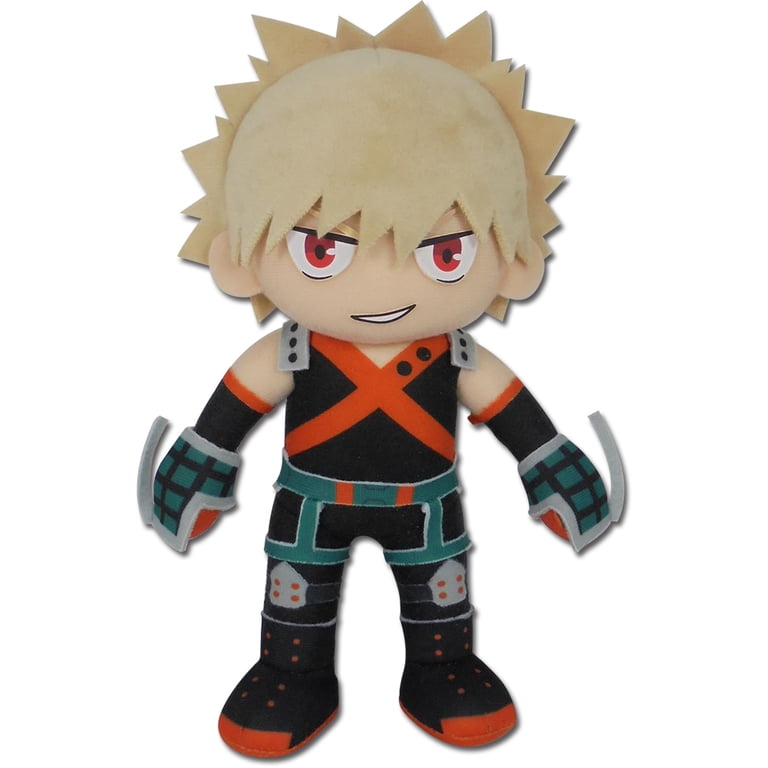 bakugo sex doll Katsuki Bakugo Kyoka Jiro Plain Clothes My Hero Academia Nitotan Plush Toy  Set with Ball Chain Mascot [USED] main image 1