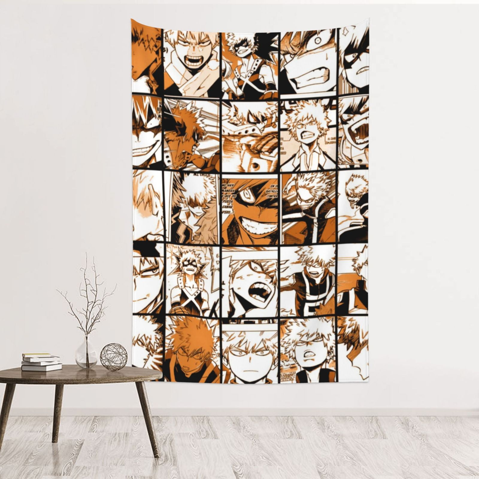 My Hero Academia Bakugo Katsuki Tapestry Wall Hanging Home Decoration ...