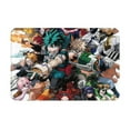 thumbnail image 1 of My Hero Academia Bathroom Rugs, Anime Welcome Door Mat, Non Slip Mat, Front Door Mat For Bedroom Living Room, Super Absorbent Flannel Rugs, Home Decor, 16*24 Inch, 1 of 9
