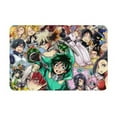 thumbnail image 1 of My Hero Academia Bathroom Rugs, Anime Welcome Door Mat, Non Slip Mat, Front Door Mat For Bedroom Living Room, Super Absorbent Flannel Rugs, Home Decor, 16*24 Inch, 1 of 9