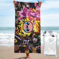 My Hero Academia Beach Towel Absorbent Large Towel 3D Cartoon Towel