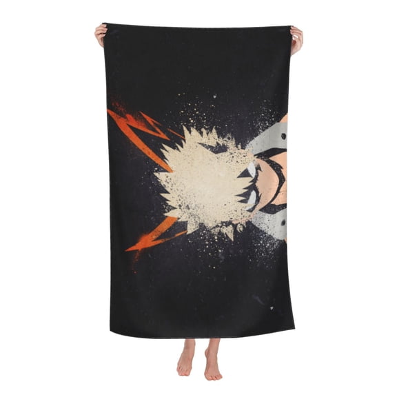 My Hero Academia Beach Towels Soft Bath Blanket Camping Towels For Travel, Swim, Gym One Size