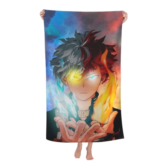 My Hero Academia Beach Towels Soft Bath Blanket Camping Towels For Travel, Swim, Gym One Size