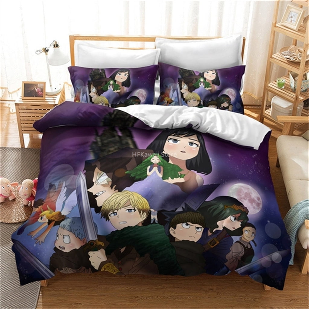 My Hero Academia Bedding Bed Set Twin Full Queen King Size Soft Microfiber Anime 1 Duvet Cover 2