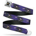 thumbnail image 1 of My Hero Academia Belt, Seatbelt Buckle Belt, My Hero Academia Kai Chisaki Action Pose Purple, 30 to 44 Inches, 1 of 9