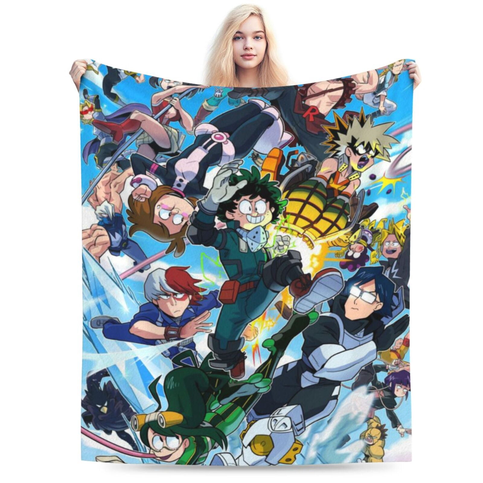 My Hero Academia Original Art Exhibition - Dynamight Dainama Blanket in Cushion