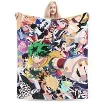My Hero Academia Blanket Gifts Soft Warm Throw Blanket Fleece Blankets for Bed Chair Car Sofa Couch Bedroom 40"x30"