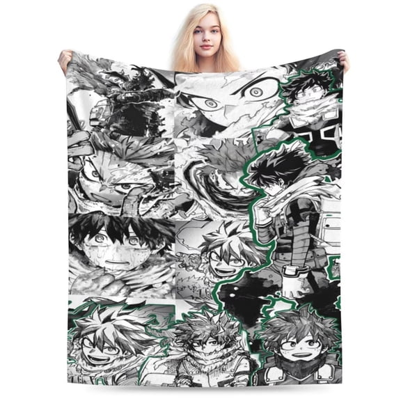 My Hero Academia Blanket Gifts Soft Warm Throw Blanket Fleece Blankets for Bed Chair Car Sofa Couch Bedroom 40"x30"