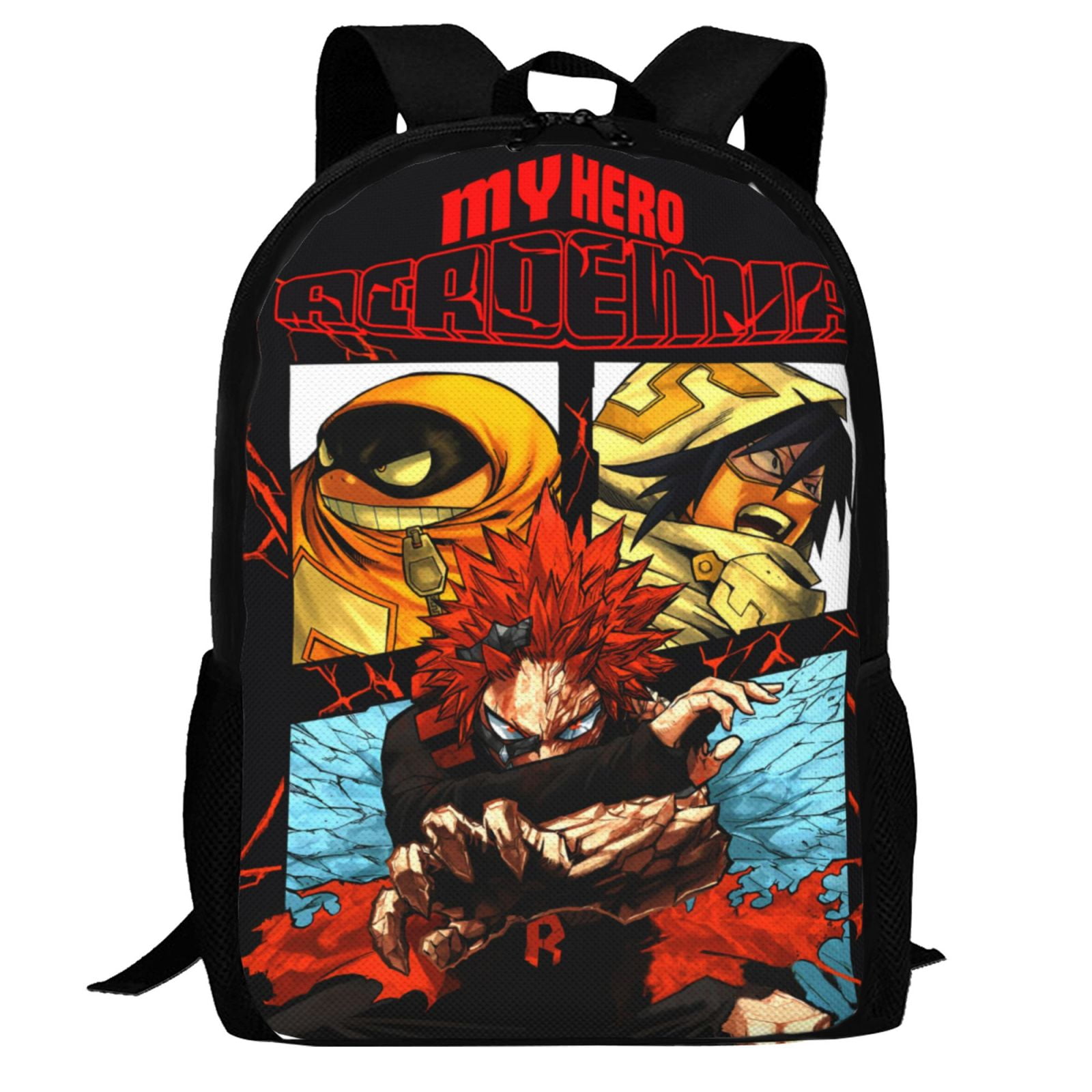 My Hero Academia Bnha Kirishima Backpack,3d Print Laptop Backpack Lightweight Casual Daypack
