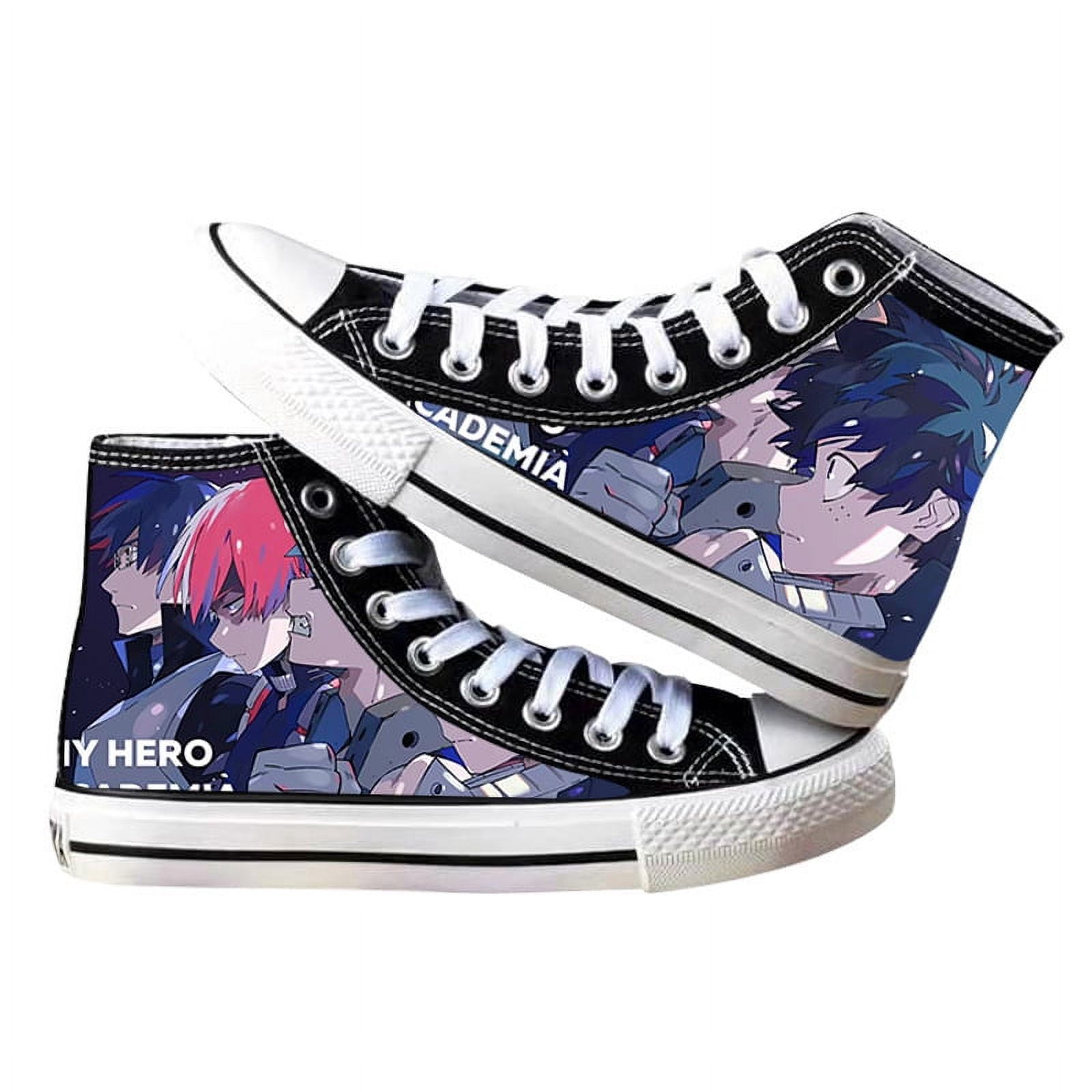 My Hero Academia High Top Sneakers trying to find the my hero academia Air Force Sneakers : r/Nike main image 2
