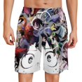 thumbnail image 1 of My Hero Academia Boku Short Sweatpants Summer Daily Cozy Lounge Shorts 3D Printed Beach Shorts Sweatpants With Drawstring And Pockets, 1 of 7