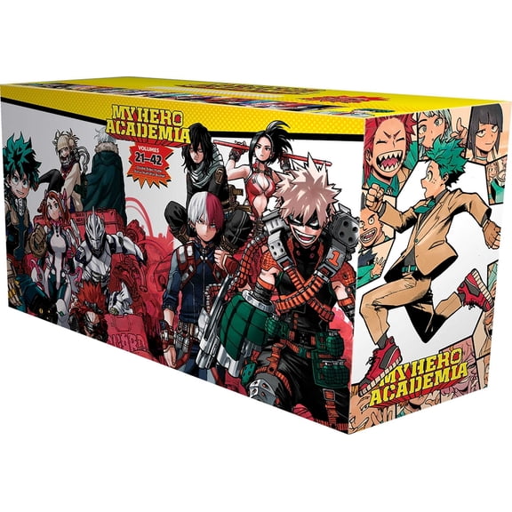 My Hero Academia Box Set 2: My Hero Academia Box Set 2 : Includes volumes 21-42 with premium (Paperback)