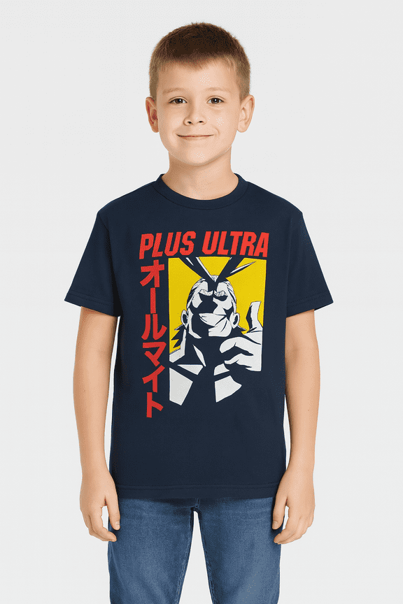 Boys' Anime Manga Youth Kids Large T-Shirt Anime Merch