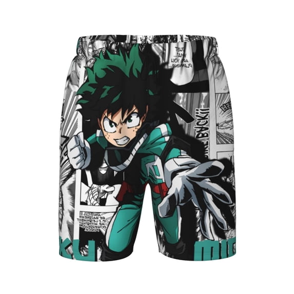My Hero Academia Boys Swim Trunks Quick Dry Boards Shorts For Kids Beach Swim Shorts