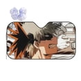 thumbnail image 1 of My Hero Academia Car Windshield Sun Shade, Front Window Sun Shades, Visor Shield Cover For Car Suv Truck, Visor Protector Blocks Uv Rays, Keep Your Vehicle Cool, Medium, 55*29.9 Inch, 1 of 8