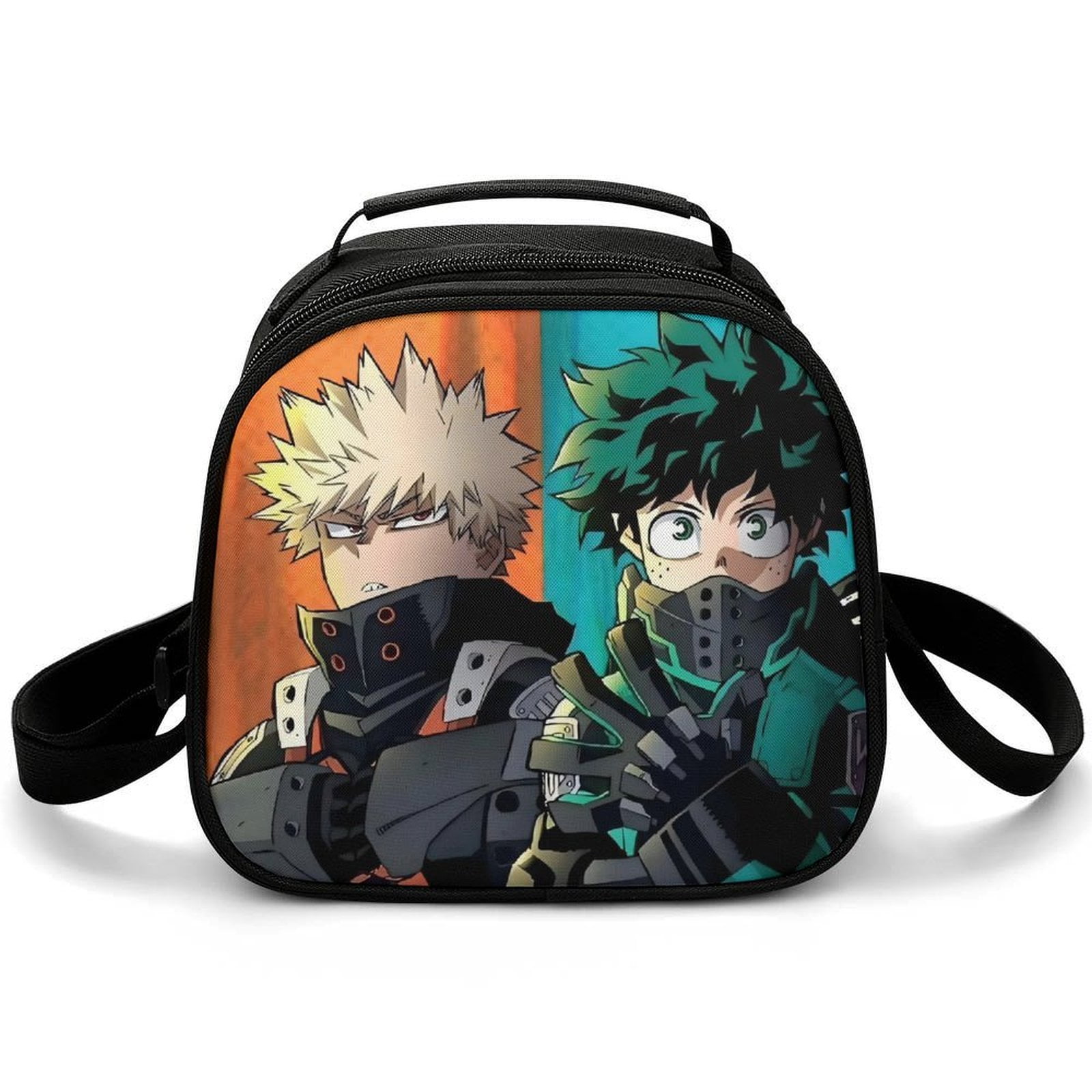 My Hero Academia Cartoon Lunch Bags Are Suitable For Work Travel And Outdoor Activities One size