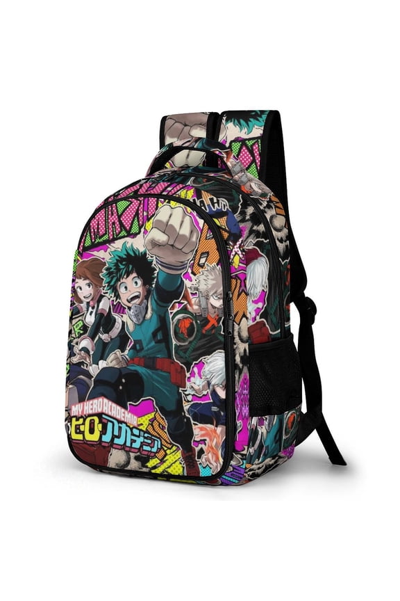 My Hero Academia Casual Rucksack Stylish Durable Backpack Spacious Laptop Bag for Travel, Work & College