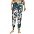 thumbnail image 1 of My Hero Academia Character Pajama Bottoms for Women Novelty Lounge Daily Cozy Soft Sleep Pajamas Pants Long Sleepwear, 1 of 7